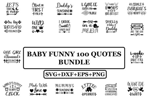 Baby Funny 100 Quotes Bundle Review