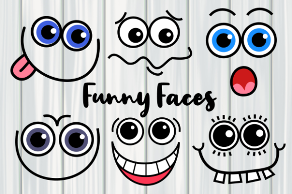 Funny Faces Cute Cartoon Expressions Review