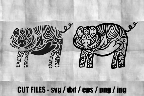 Funny Farm Pig Cut File: A Designer's Review