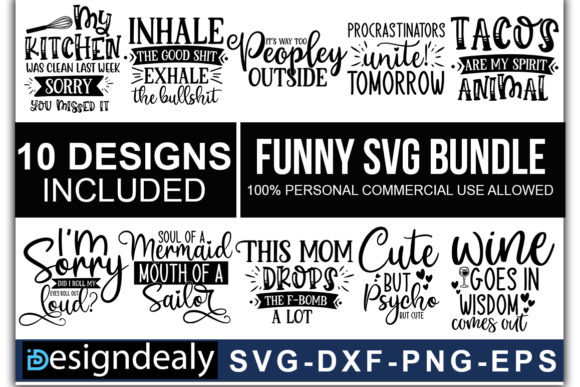 Funny Quotes Bundle 01: A Designer's Review