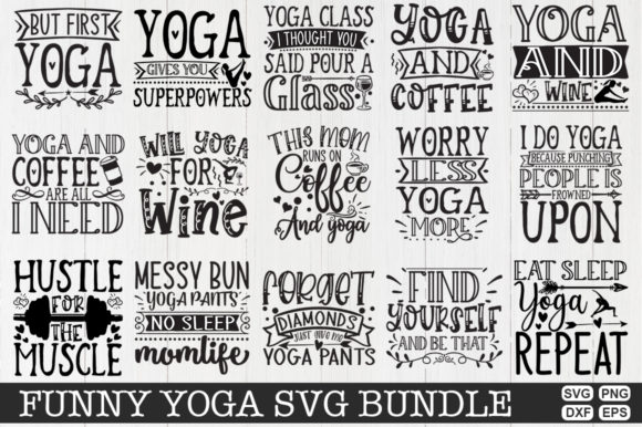 Funny Yoga Bundle: A Designer's Stitch Review