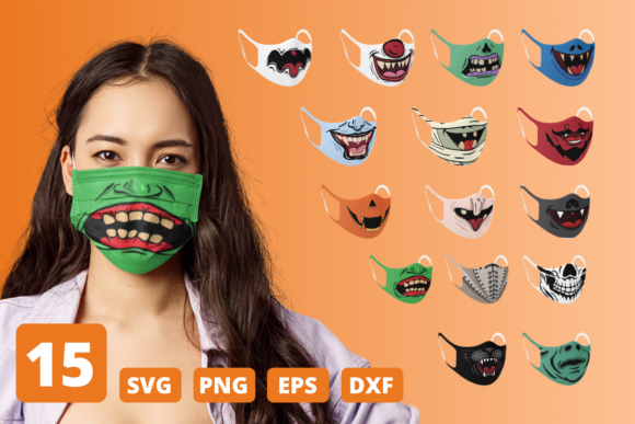 Halloween Funny Face Mask Patterns Review