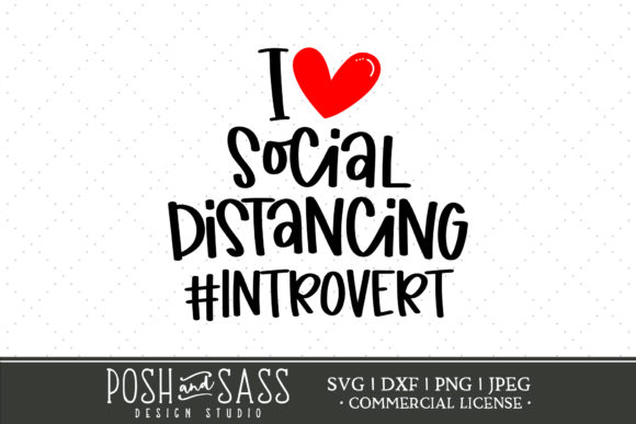 I Heart Social Distancing Cut File Review