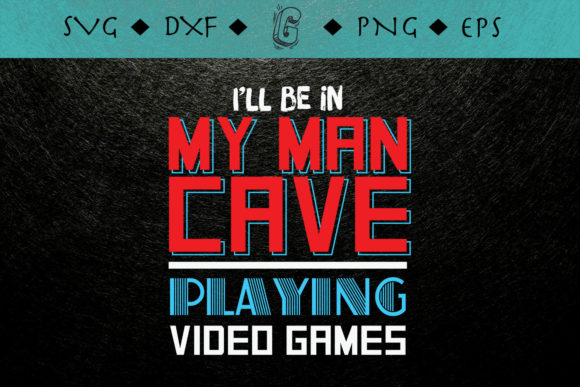 Man Cave Video Games Funny Gamer Review