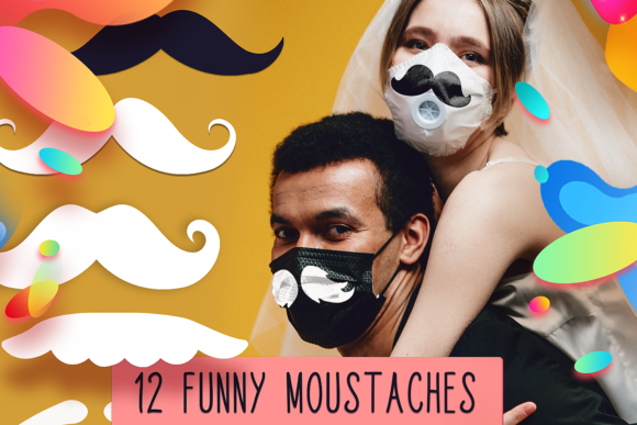 Moustache Face Mask Designs Files Review